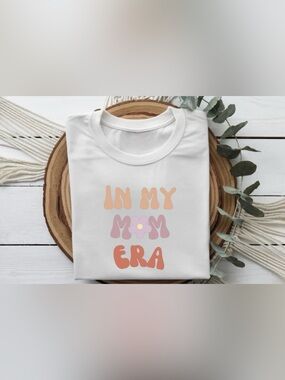 In My Mom Era Shirt | Trendy Mom Graphic Tee | Cute Mama Era Shirt